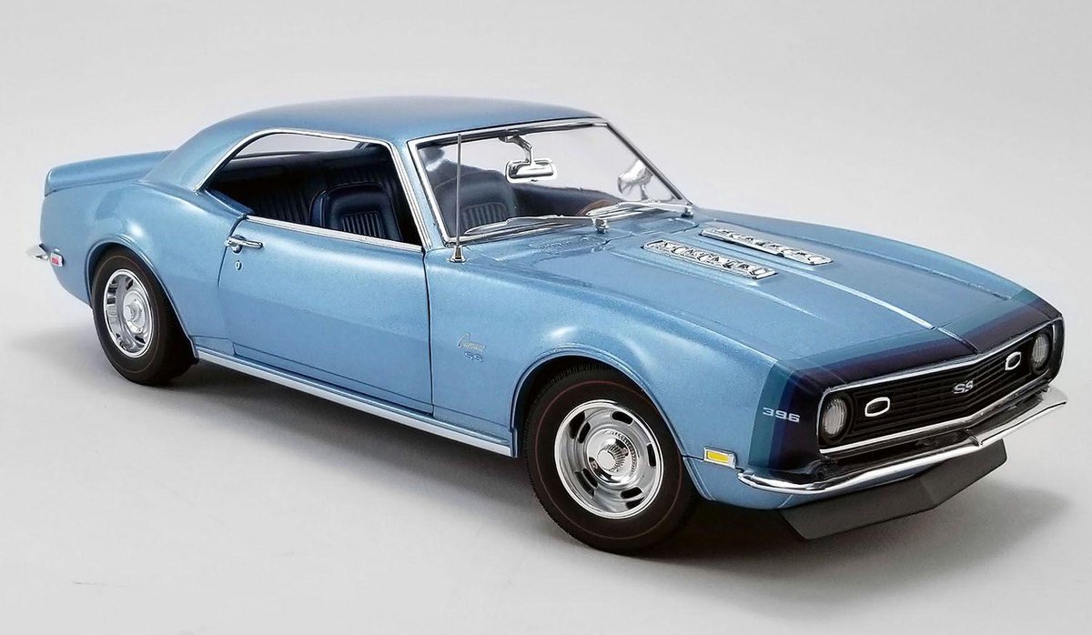 Chevrolet Camaro Z/28 Convertible Unicorn 1968 Blu