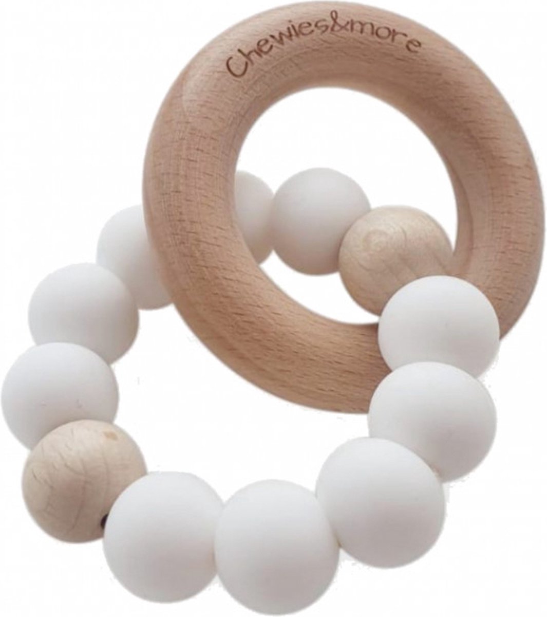 Chewies & More Basic Mini Ringrammelaar White