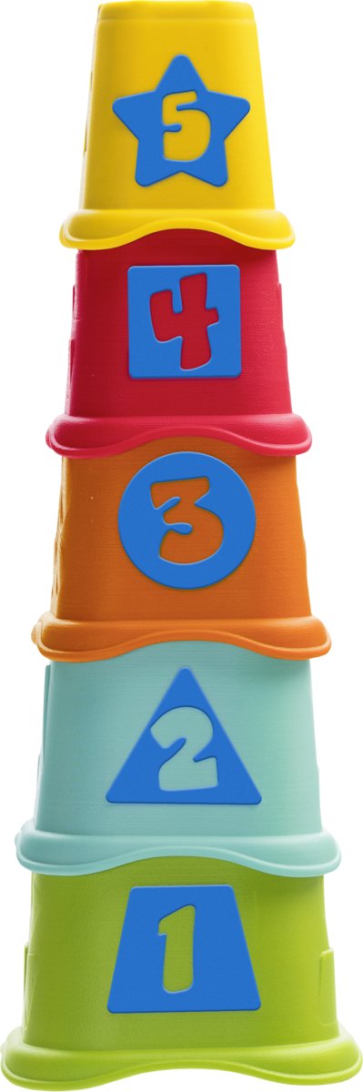 Chicco 2 in 1 stacking cups - stapel bekers