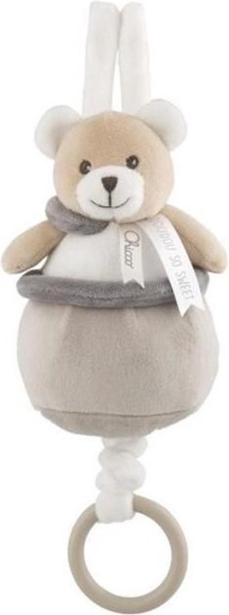 Chicco Muziekdoos Teddybeer Junior 9 X 21,5 Cm Pluche Beige