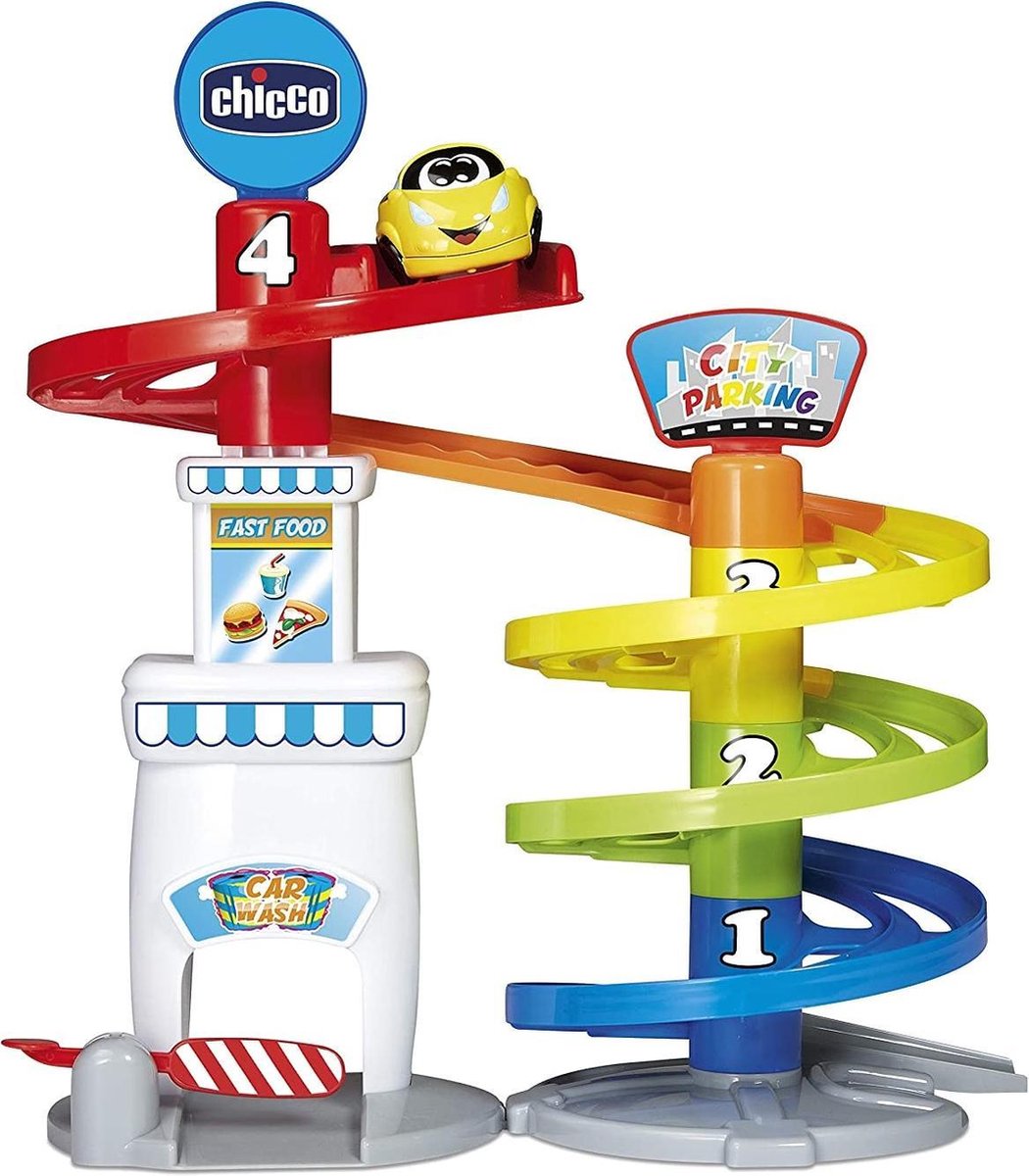 Chicco Parkeergarage Turbo Bal 37 Cm Junior 3-delig