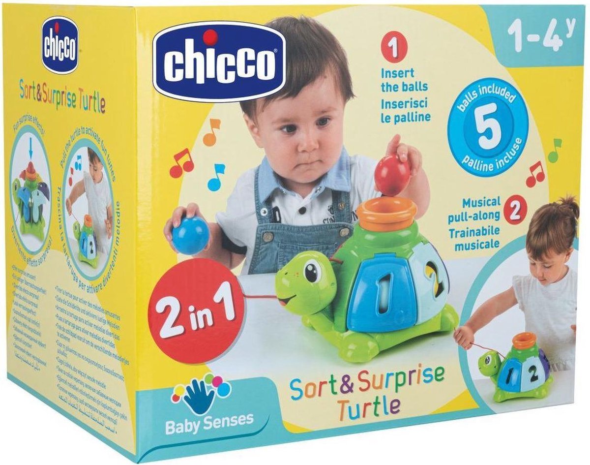 Chicco SCHILDPAD Turtle Sort&Surprise