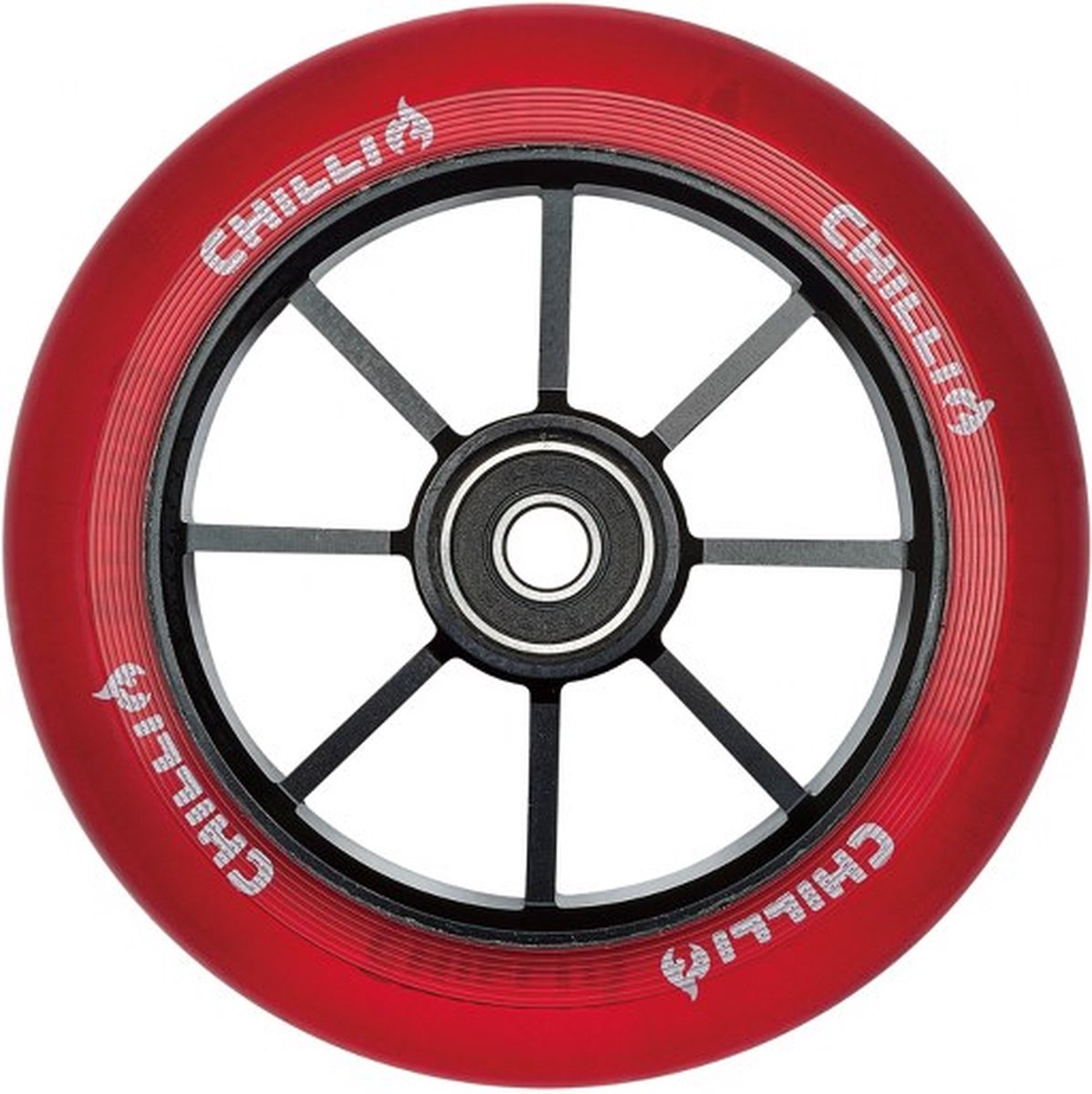 Chilli Wiel Base (s) En Rocky - 110 Mm - Candy Rood