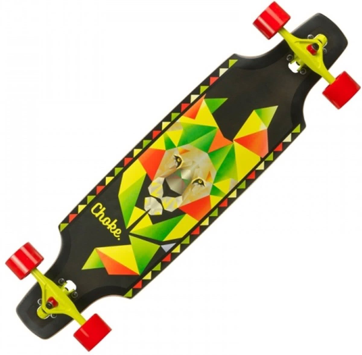 Choke Longboard Lion Dropthrough Multicolor