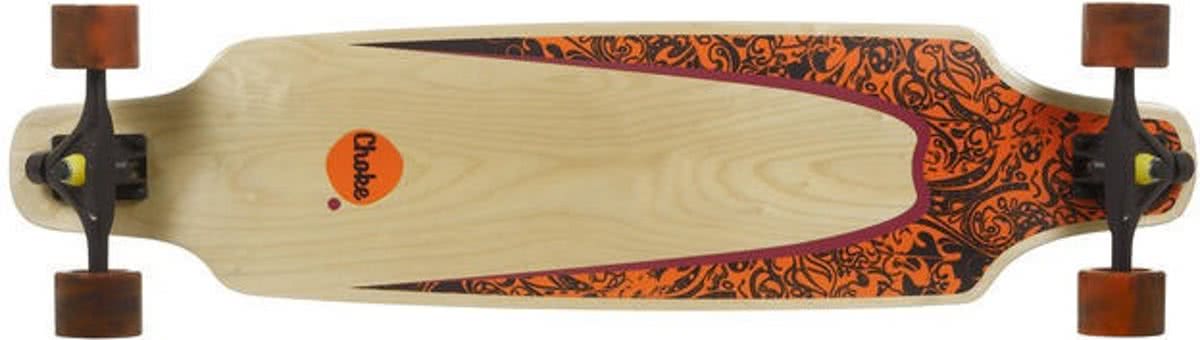 Choke Longboard Turnover Ii Elite Topmount Rood/oranje