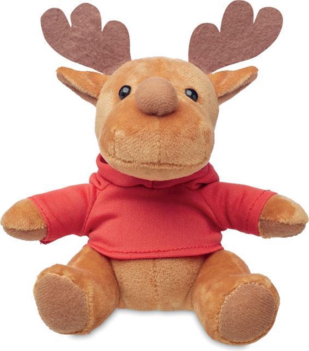 Rudolph kerst pluche rendier - Kerstmis knuffel Rudolf - Kerstdecoratie - Kerstaccessoires - Christmas Forever