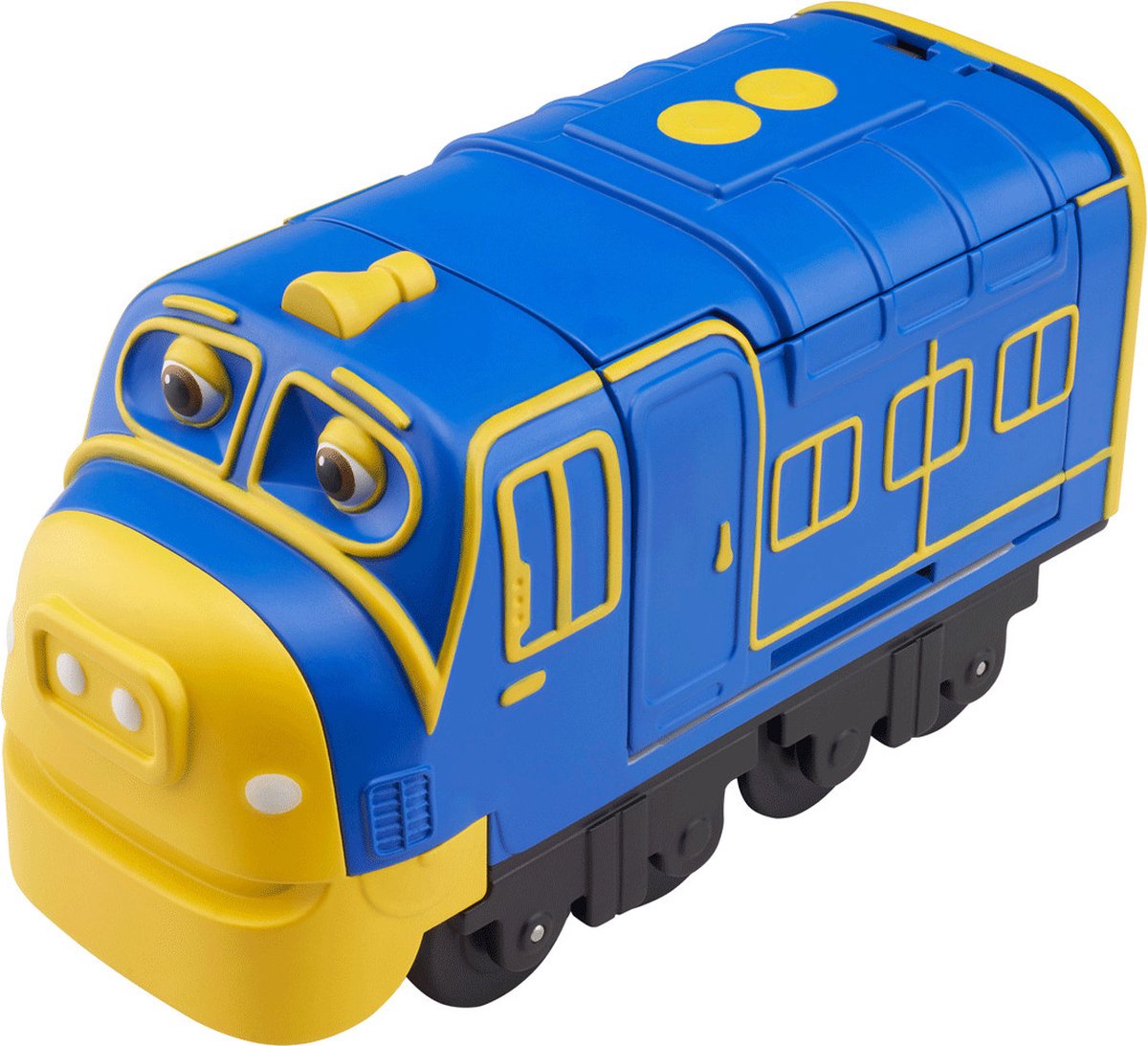 Chuggington Trein Pop & Transform Chuggers 12,7 Cm Blauw/geel