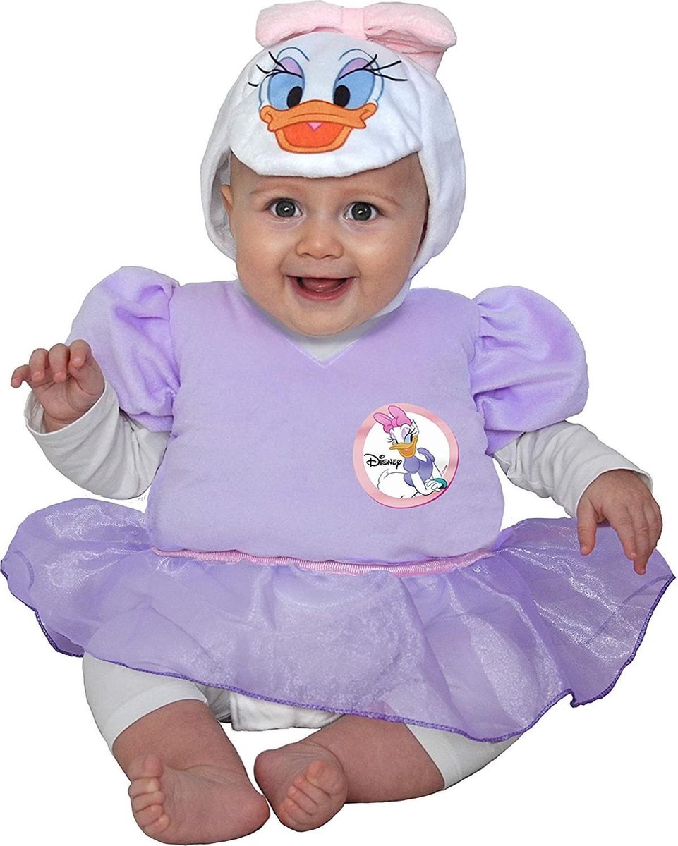 Ciao S.r.l Verkleedpak Daisy Duck Junior Lila/wit