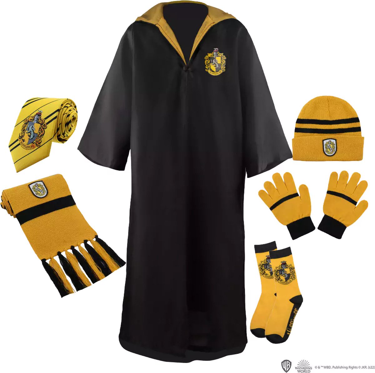 Verkleedpakket Harry Potter Hufflepuff (10-12 jaar)