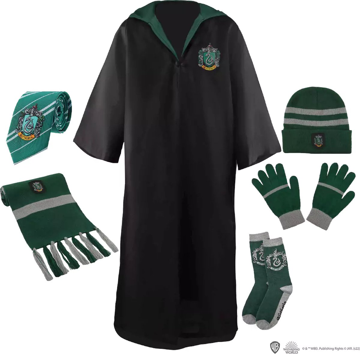 Verkleedpakket Harry Potter Slytherin (10-12 jaar)