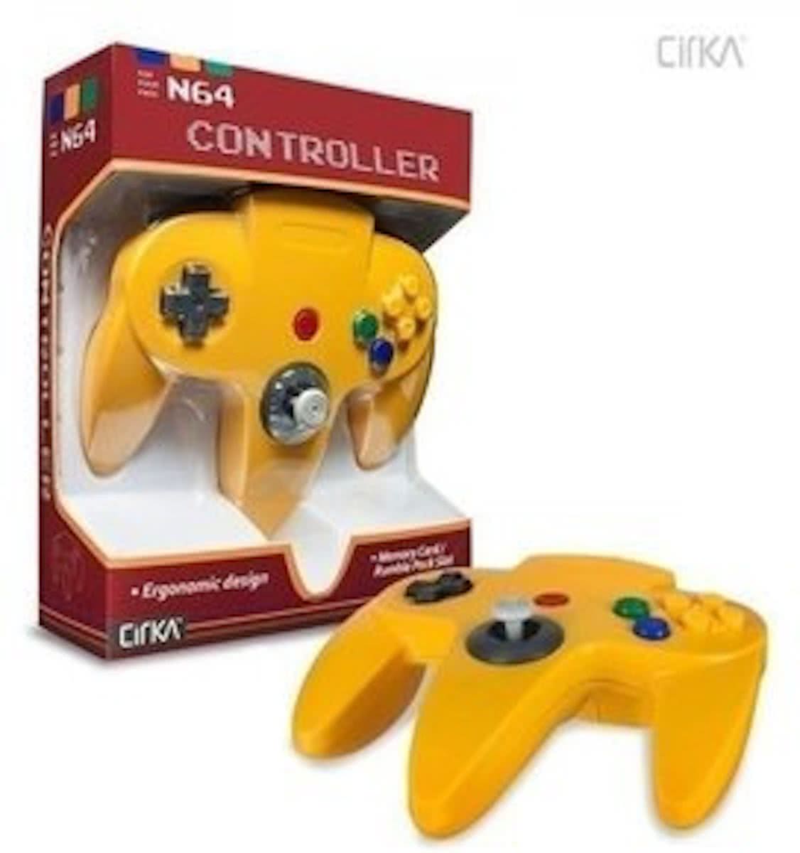 Cirka - Nintendo 64 (N64) Controller - Geel