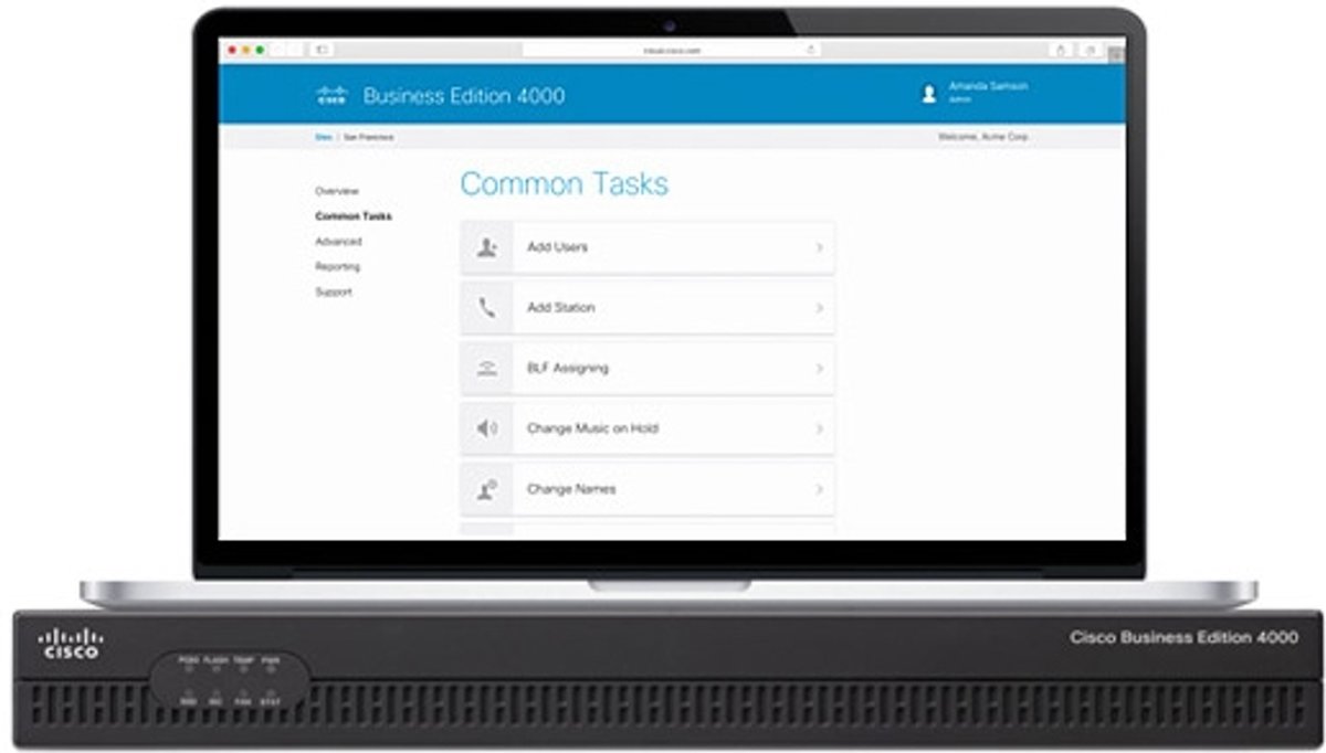 Cisco Business Edition 4000 teleconferentie-apparatuur 200 persoon/personen