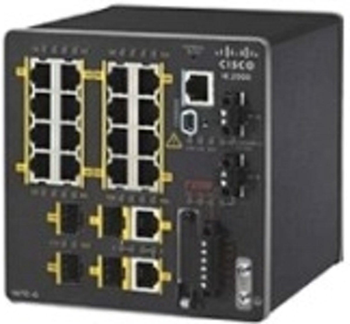 Cisco IE-2000-16TC-G-L Managed Fast Ethernet (10/100) Zwart netwerk-switch