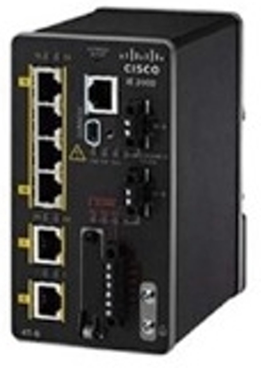 Cisco IE-2000-4T-G-L netwerk-switch Managed L2 Fast Ethernet (10/100) Zwart