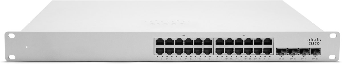 Cisco MS350-24 Beheerde netwerkswitch L3 Gigabit Ethernet (10/100/1000) 1U Grijs