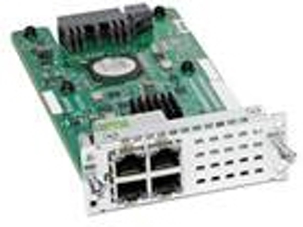 Cisco NIM-ES2-4= Gigabit Ethernet network switch module