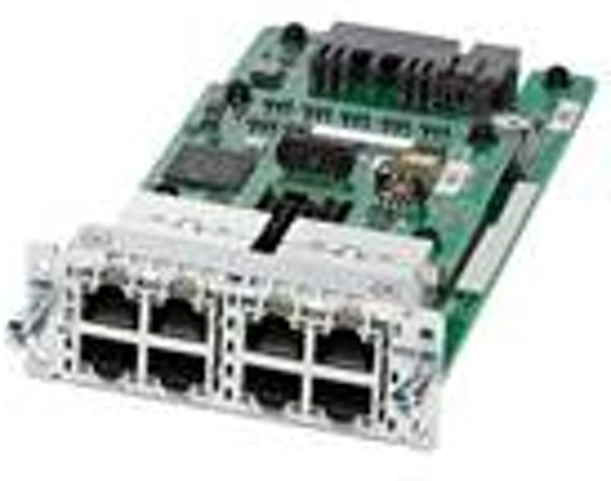 Cisco NIM-ES2-8-P= Gigabit Ethernet network switch module