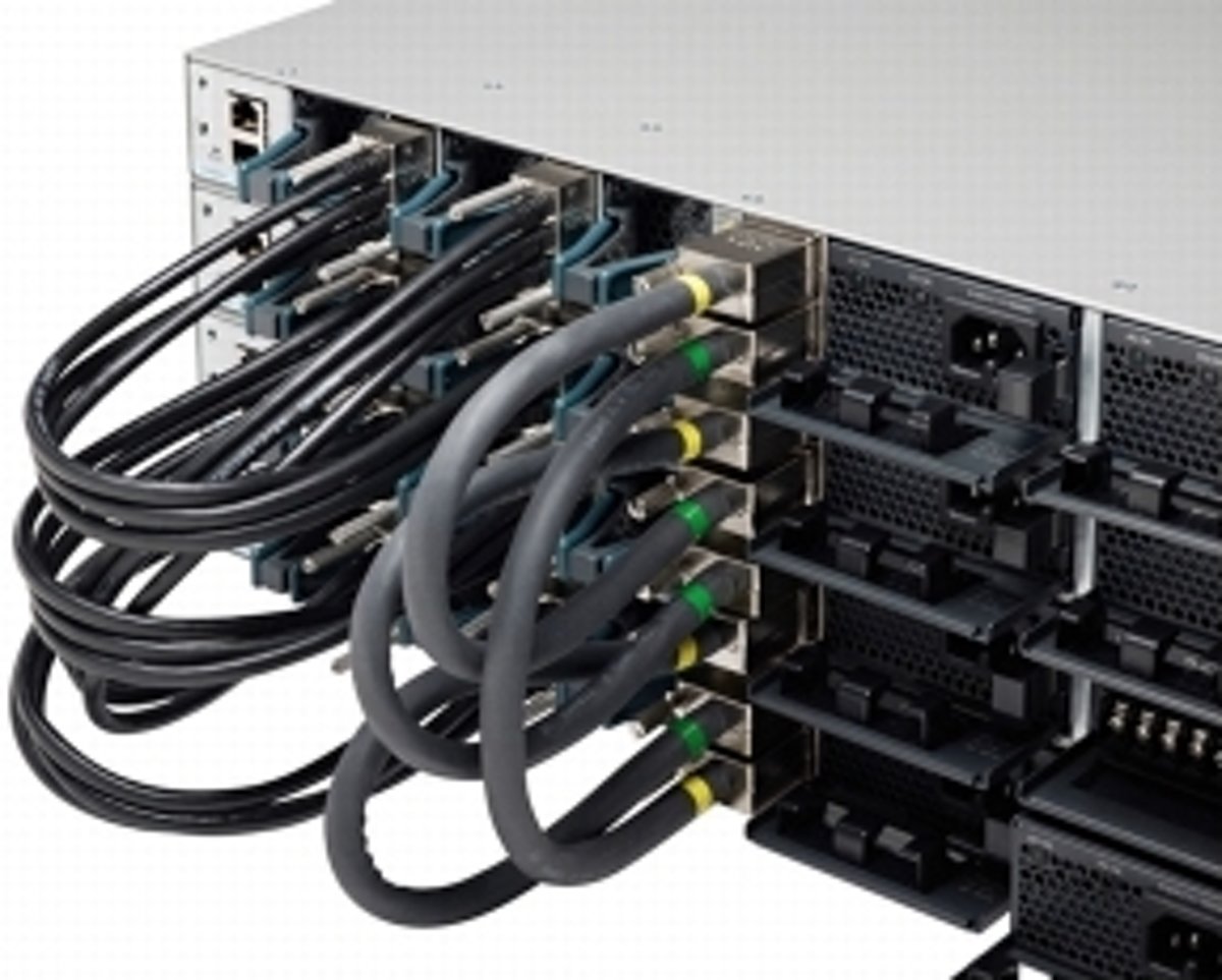 Cisco StackWise 480 - Stackingkabel - 1 m - voor Catalyst 3850-24, 3850-48