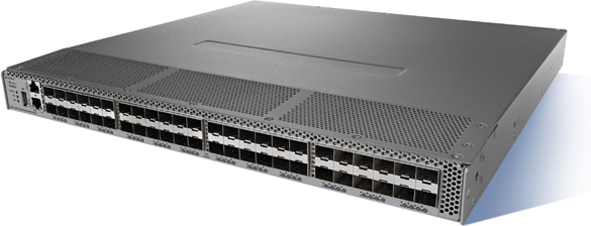 Cisco UCS-EP-MDS9148S-1 netwerk-switch Managed Gigabit Ethernet (10/100/1000) Zilver 1U