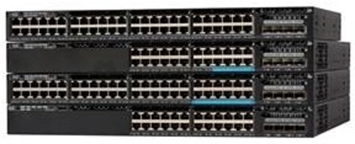 Cisco WS-C3650-8X24UQ-L L2/L3 Gigabit Ethernet (10/100/1000) 1U Zwart netwerk-switch