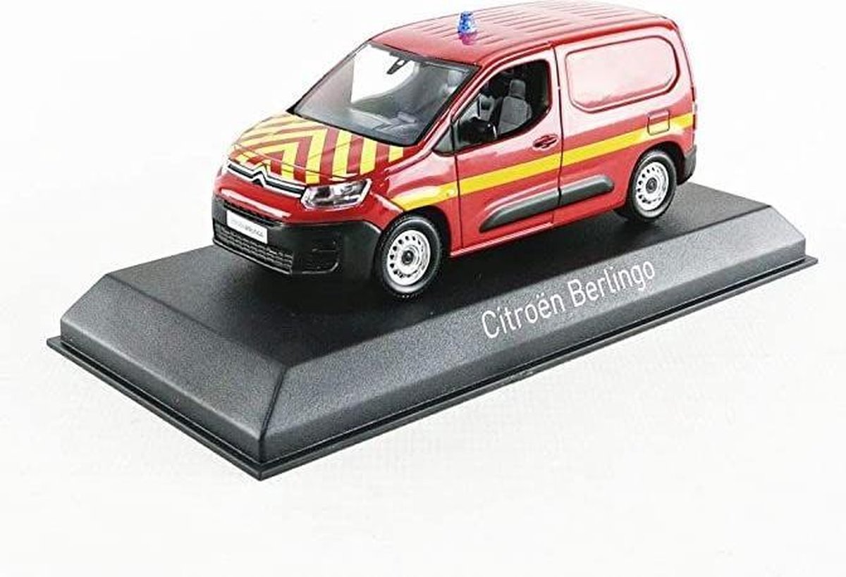 Citroen Berlingo Van Sapeurs Pompiers 2018 Red