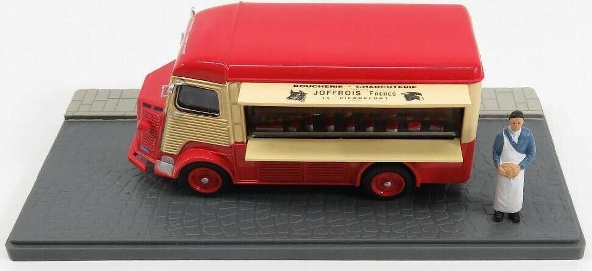 Citroen Type-H Butcher Red / Yellow