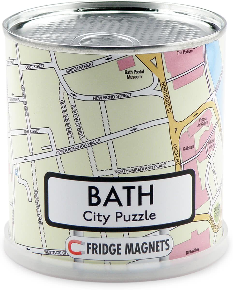   Bath City - Puzzel - Magnetisch - 100 puzzelstukjes