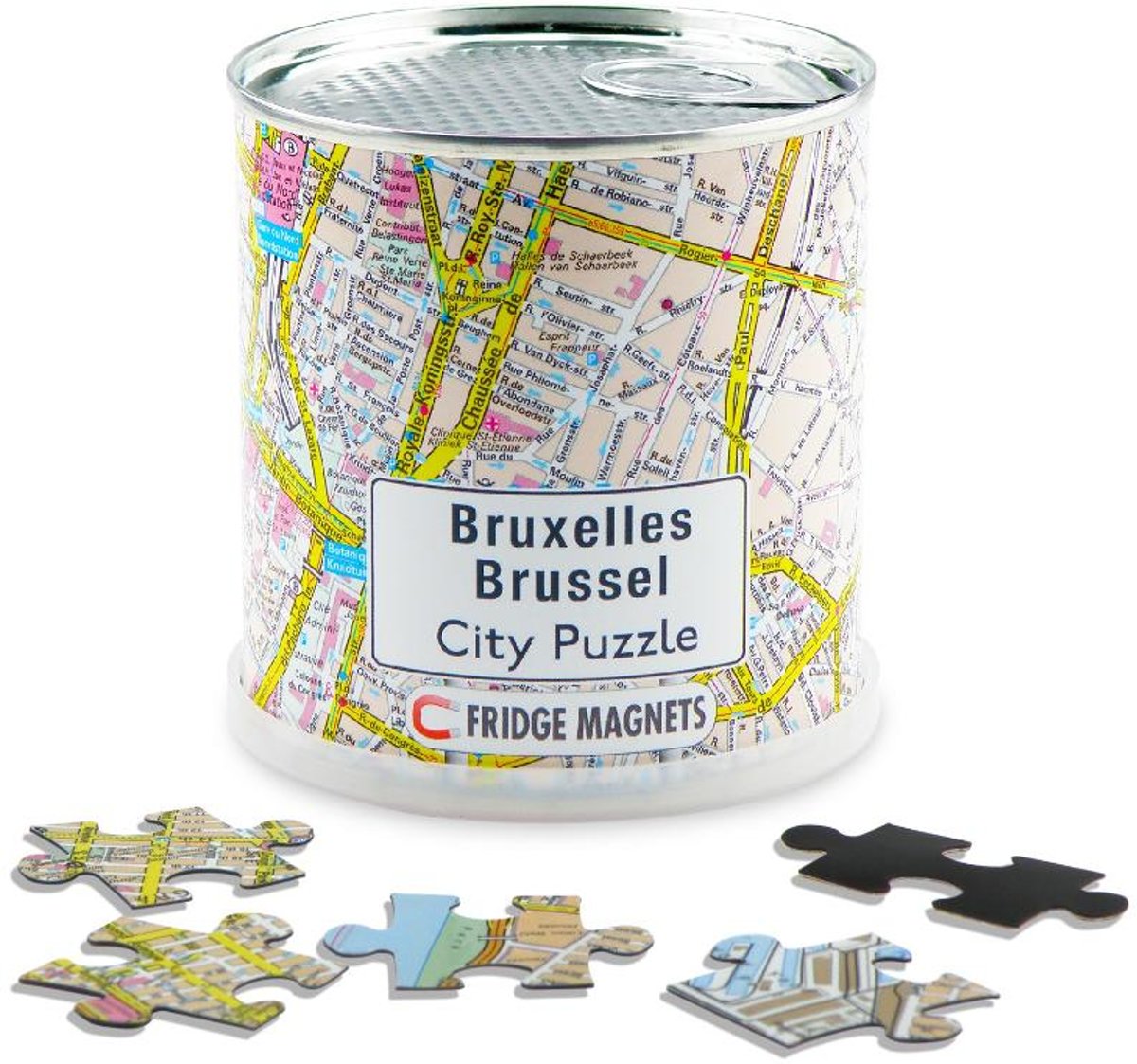   Brussel - Puzzel - Magnetisch - 100 puzzelstukjes