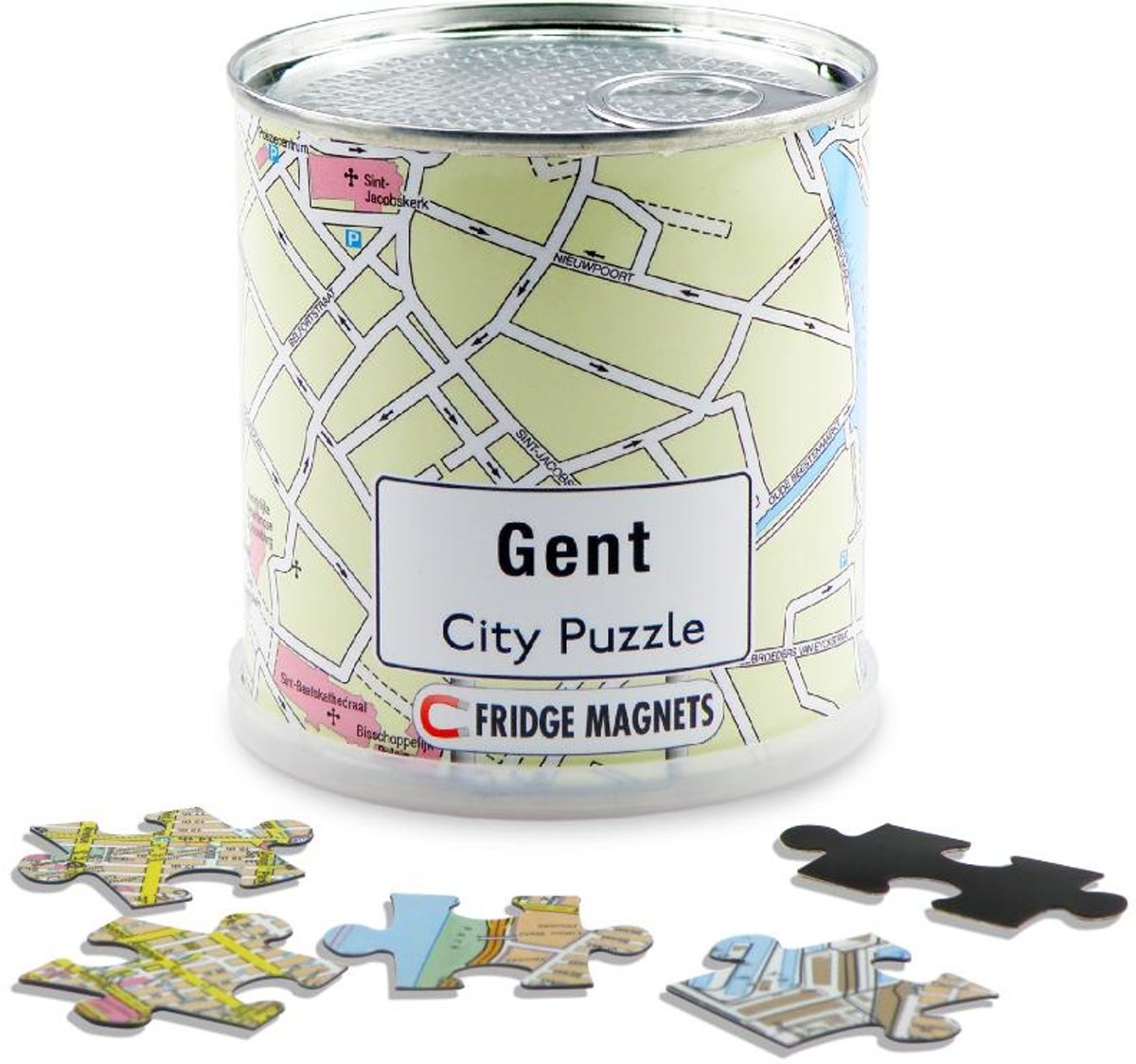   Gent - Puzzel - Magnetisch - 100 puzzelstukjes