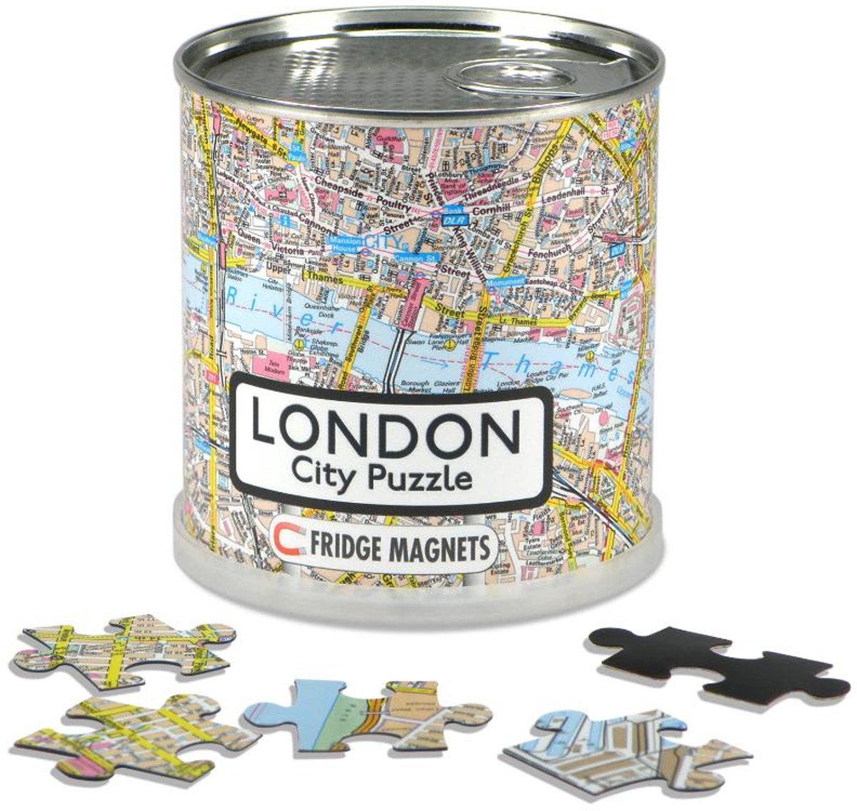   London City - Puzzel - Magnetisch - 100 puzzelstukjes