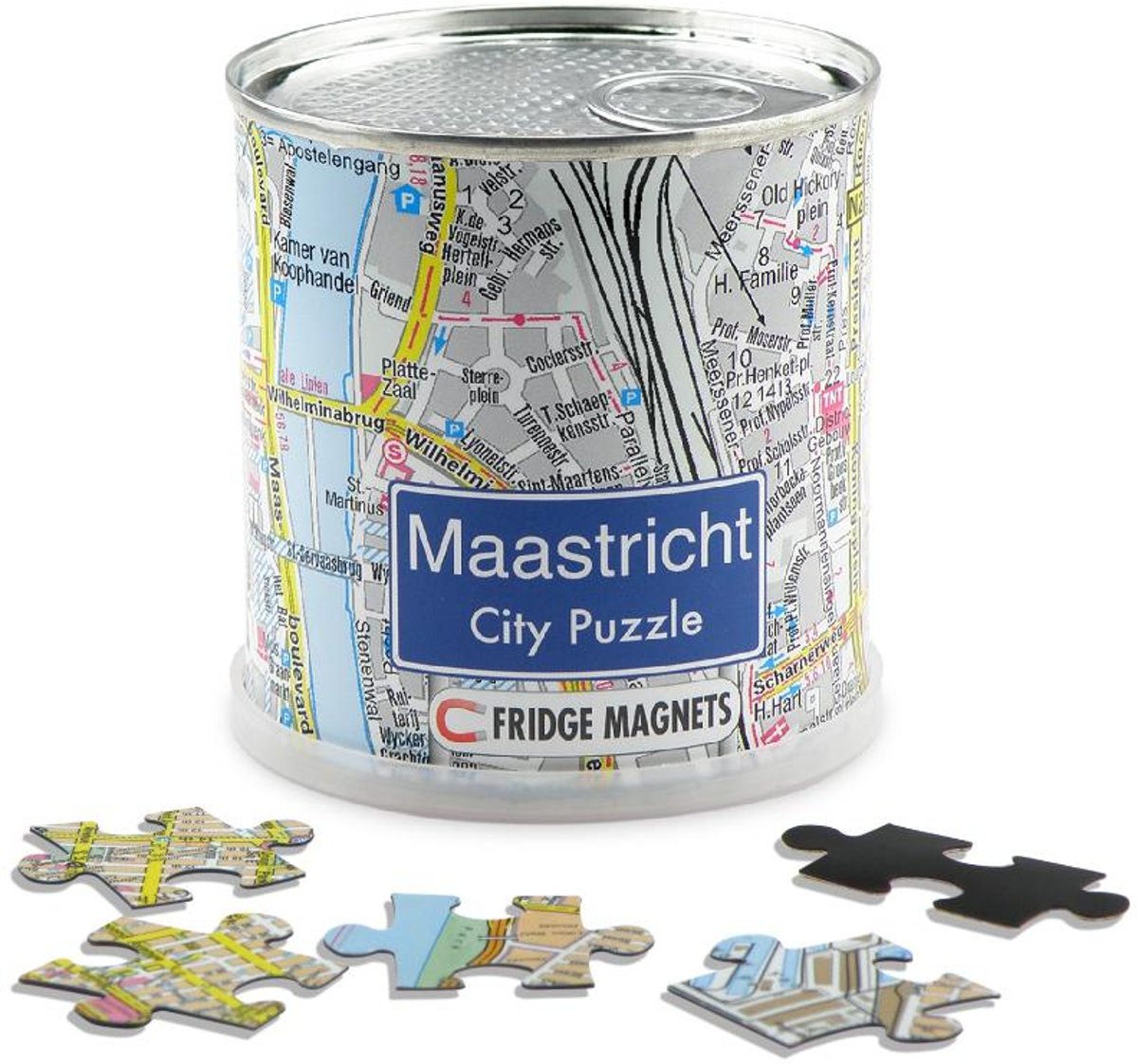   Maastricht - Puzzel - Magnetisch - 100 puzzelstukjes