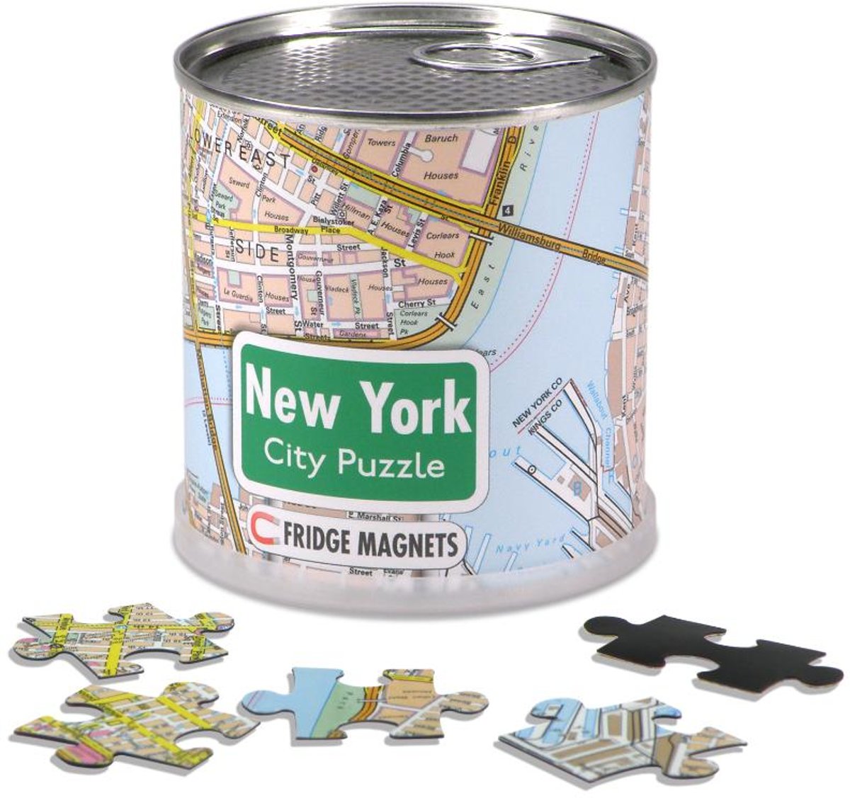   New York City - Puzzel - Magnetisch - 100 puzzelstukjes