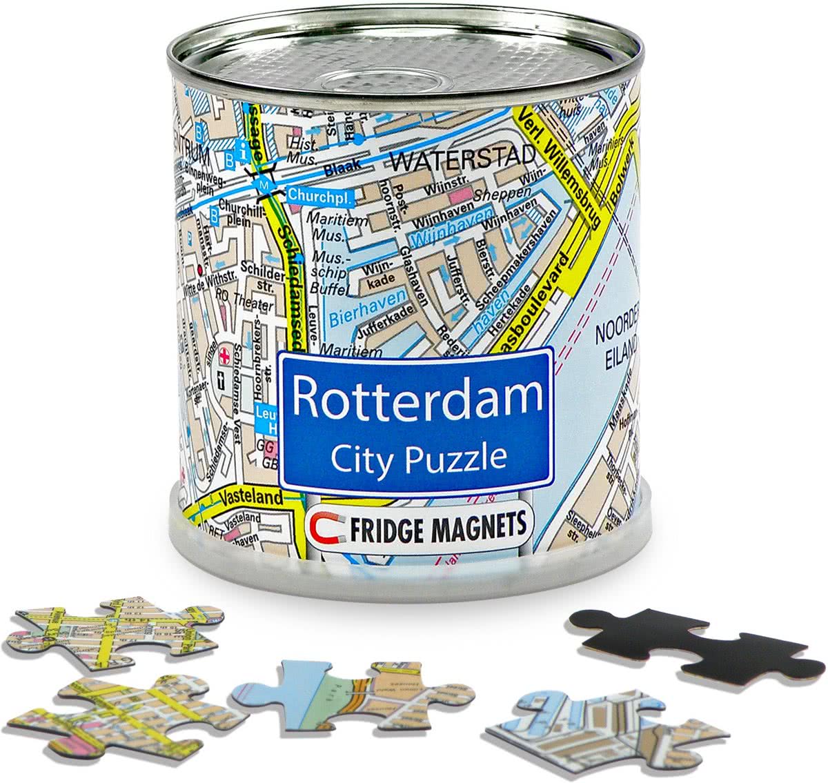   Rotterdam - Puzzel - Magnetisch - 100 puzzelstukjes