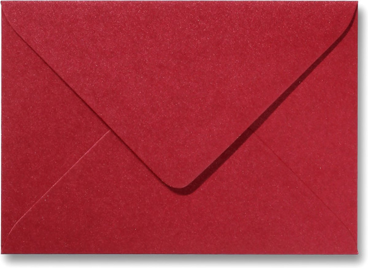 Luxe Enveloppen 12x18 Metallic Rood