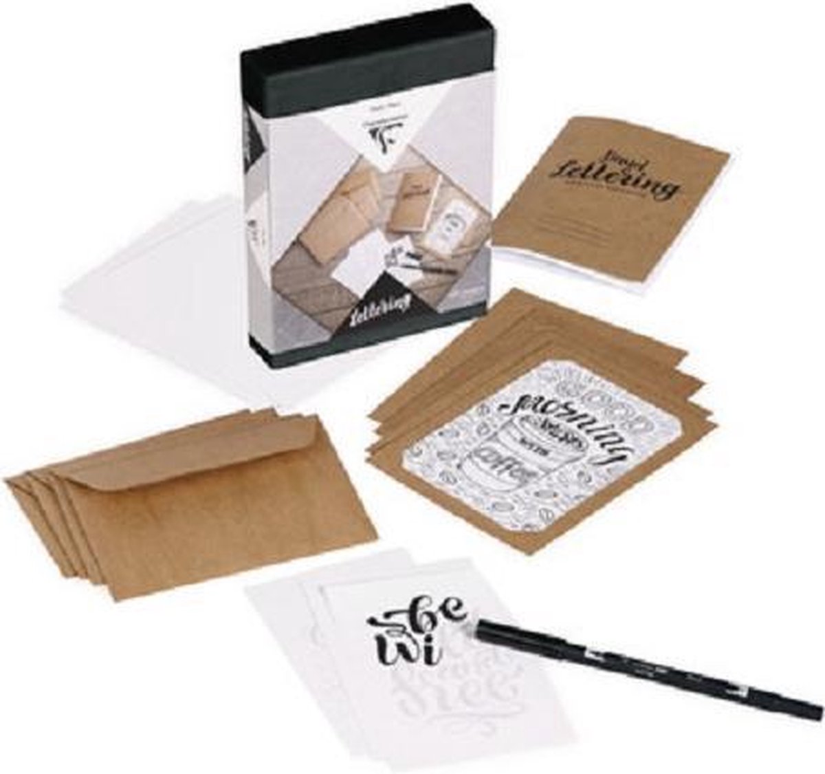 Clairefontain Adult creative box - Handlettering