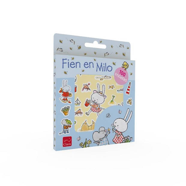 Clavis Fien en Milo stickerset. 3+