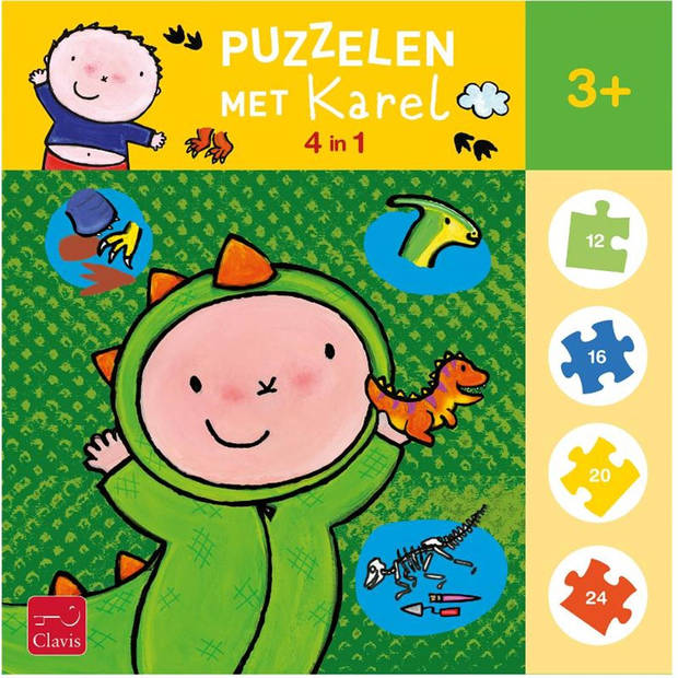 Clavis Puzzelen met Karel. 2+