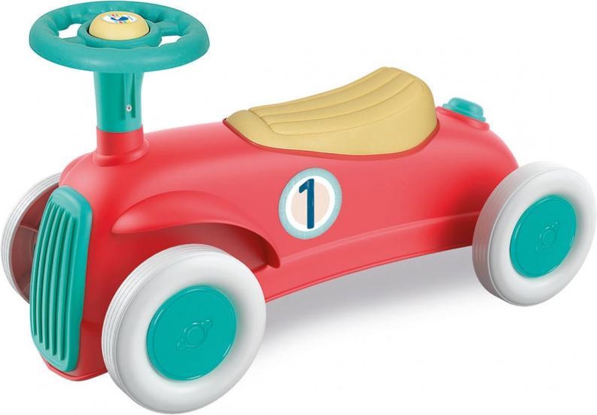 loopwagen My first car junior 58,5 x 25 cm rood