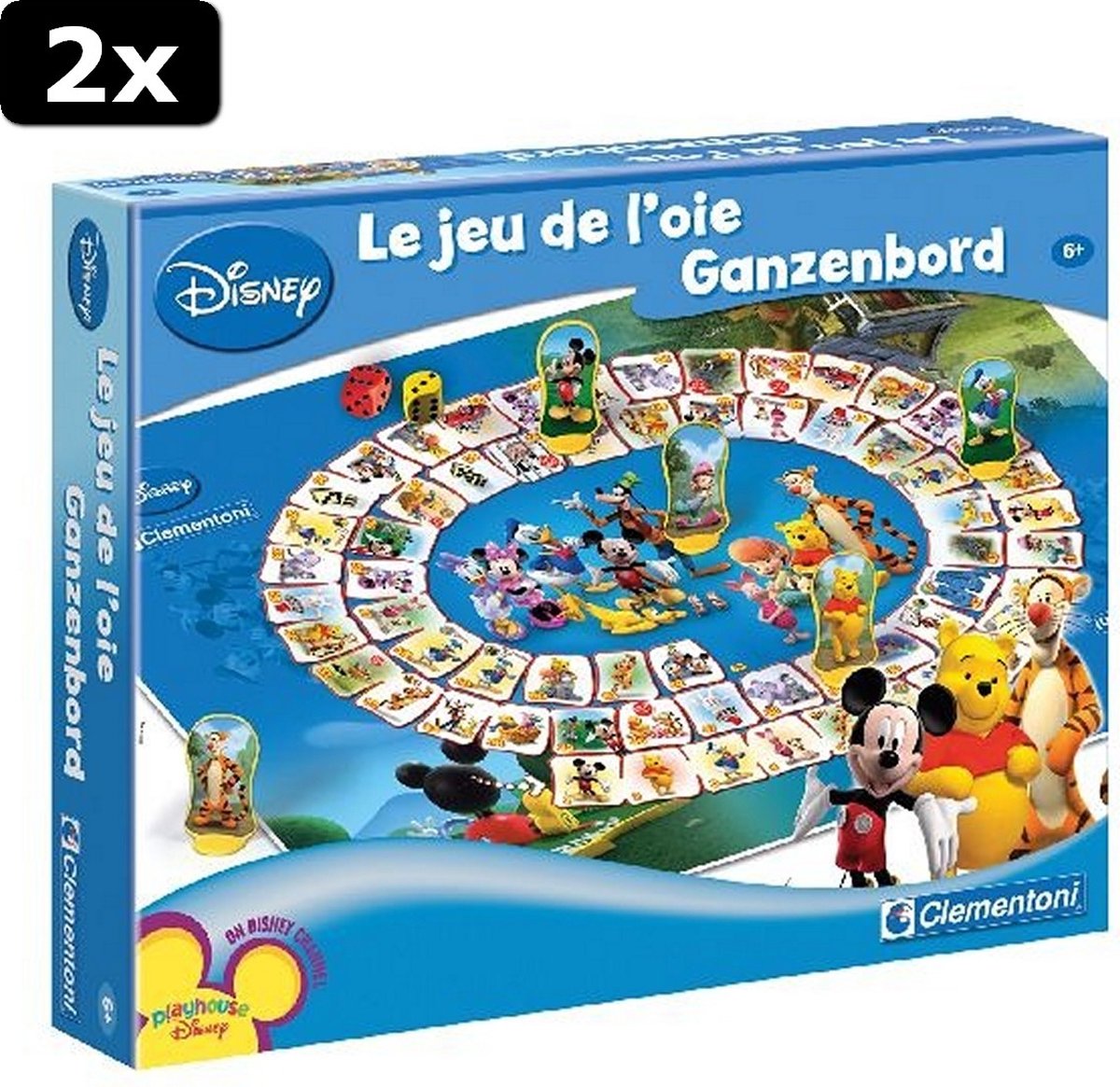 2x Disney Ganzenbord