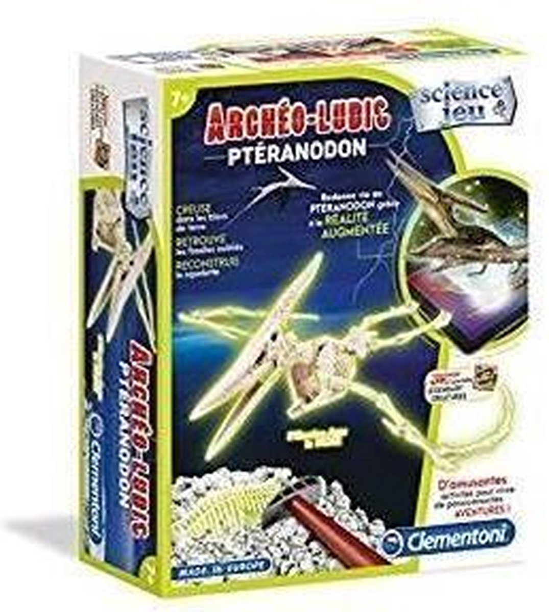 CLEMENTONI Arch�o Ludic - Phosphorescent Pteranodon - Wetenschap & spel