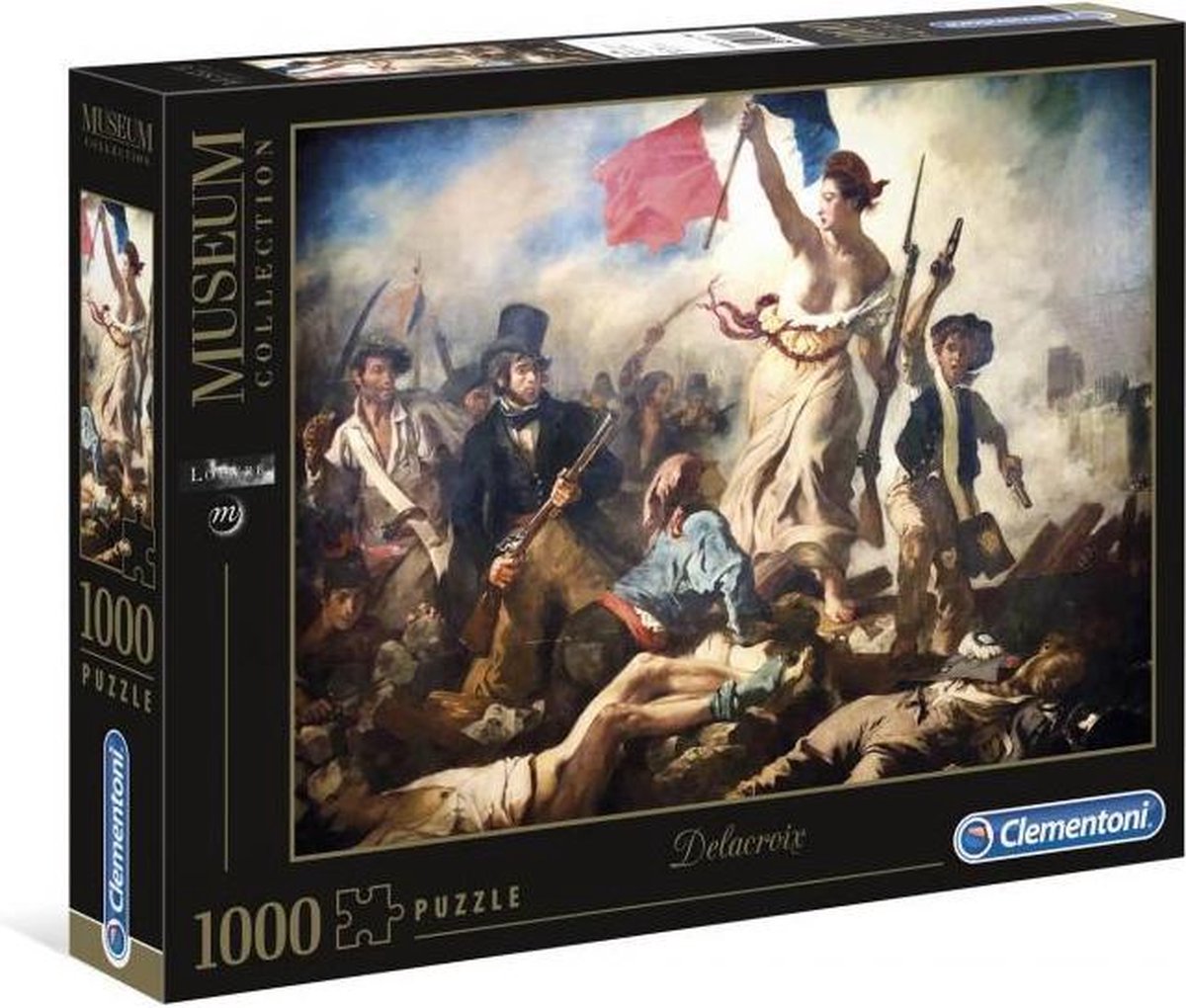 CLEMENTONI PUZZEL 1000 STUKJES DELACROIX