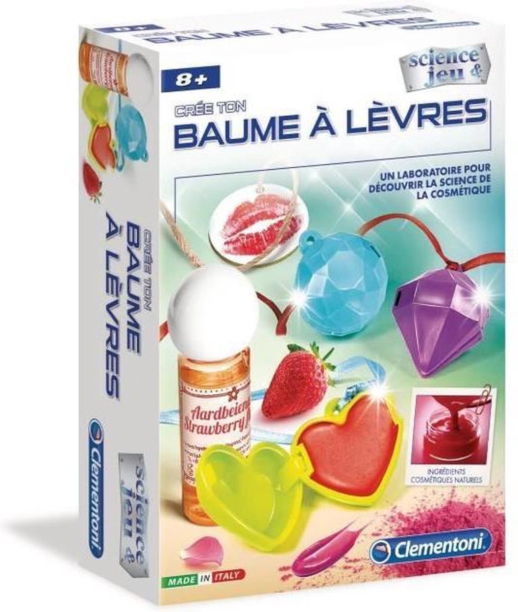 CLEMENTONI Science & Jeu - Lippenbalsems - Wetenschappelijk spel