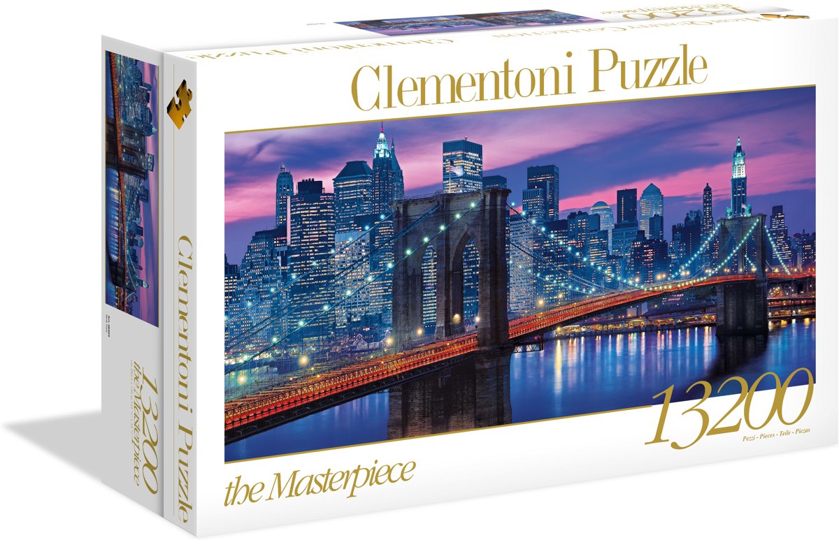 Clementoni - High Quality Collection puzzel - New York - 13200 stukjes