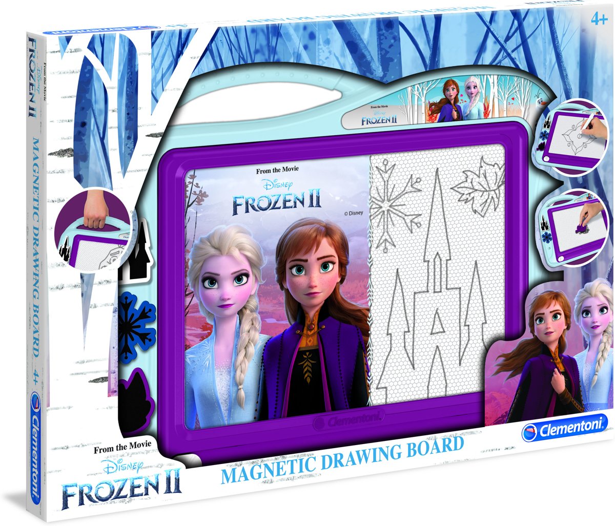 Clementoni - Magnetisch tekenbord - Disney Frozen 2  - Tekenbord