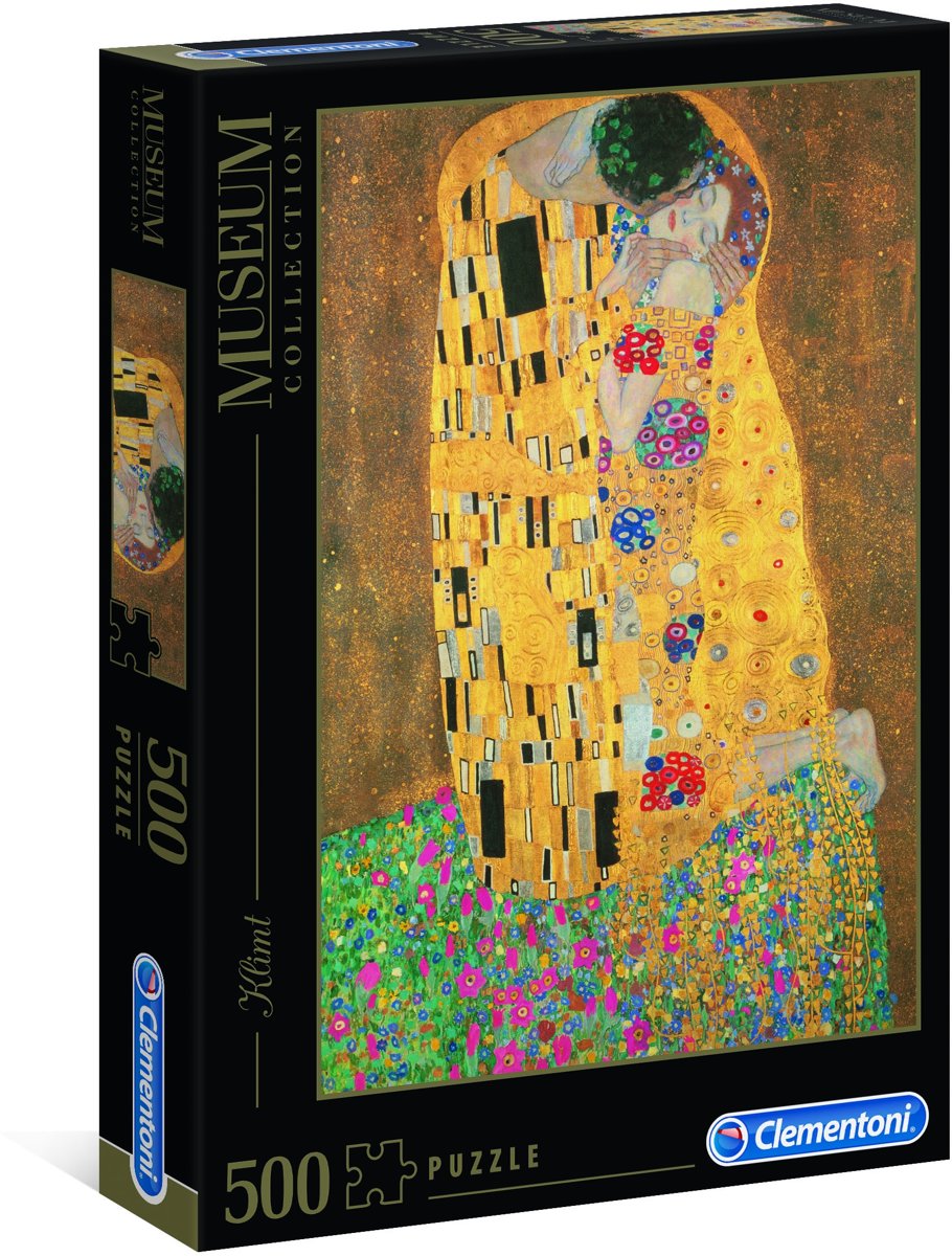 Clementoni - Museum Puzzel Collectie - Klimt, Der Kuss - 500 stukjes