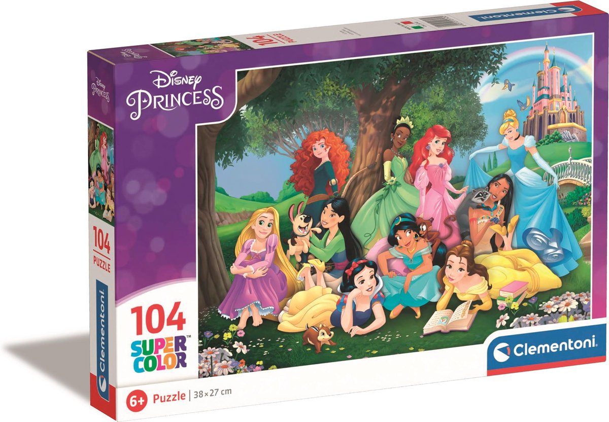 Clementoni - Puzzle Disney Princess - 104 pieces - 25743