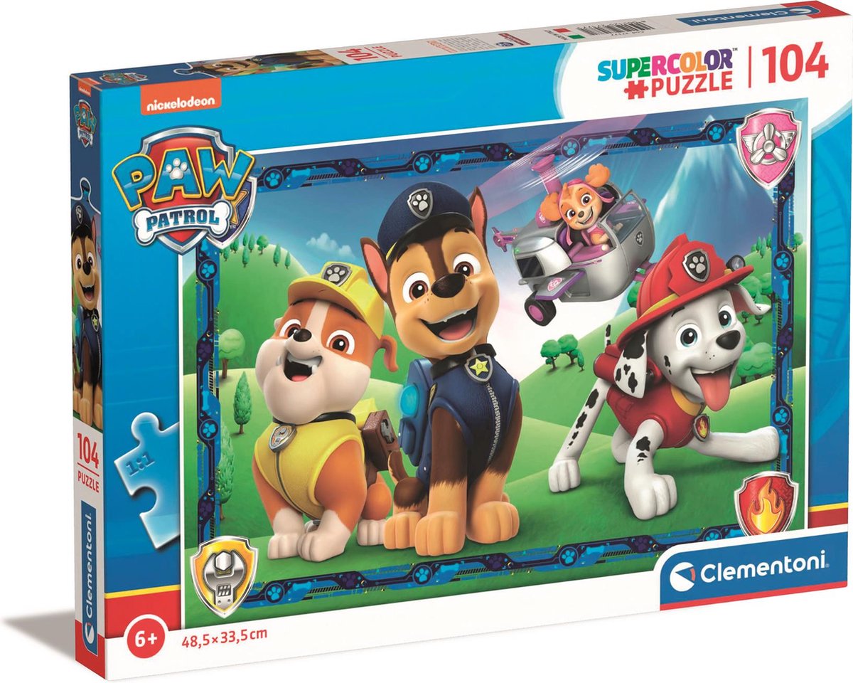 Clementoni - Puzzle Paw Patrol - 104 pieces - 27177