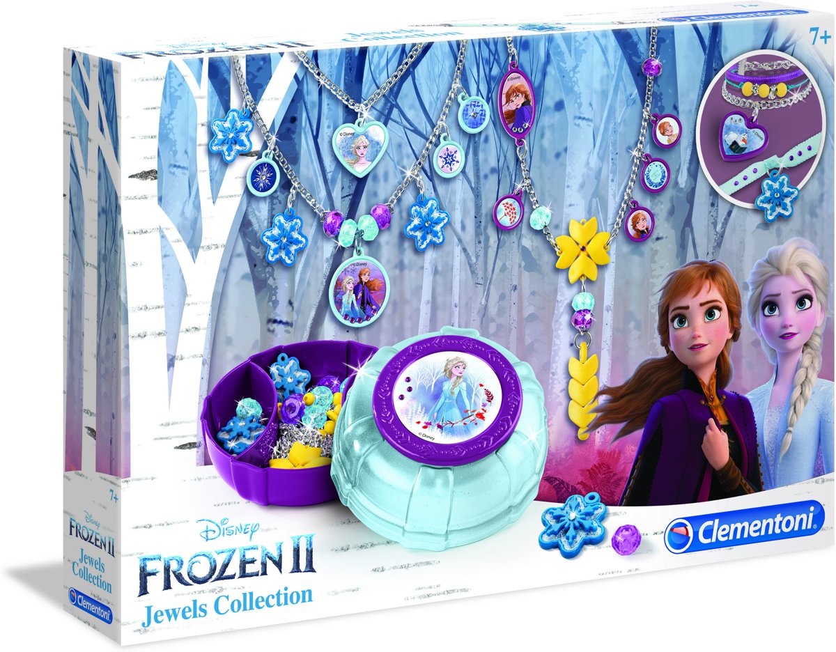 Clementoni - Sieradencollectie - Disney Frozen 2 - Speelgoedsieraad