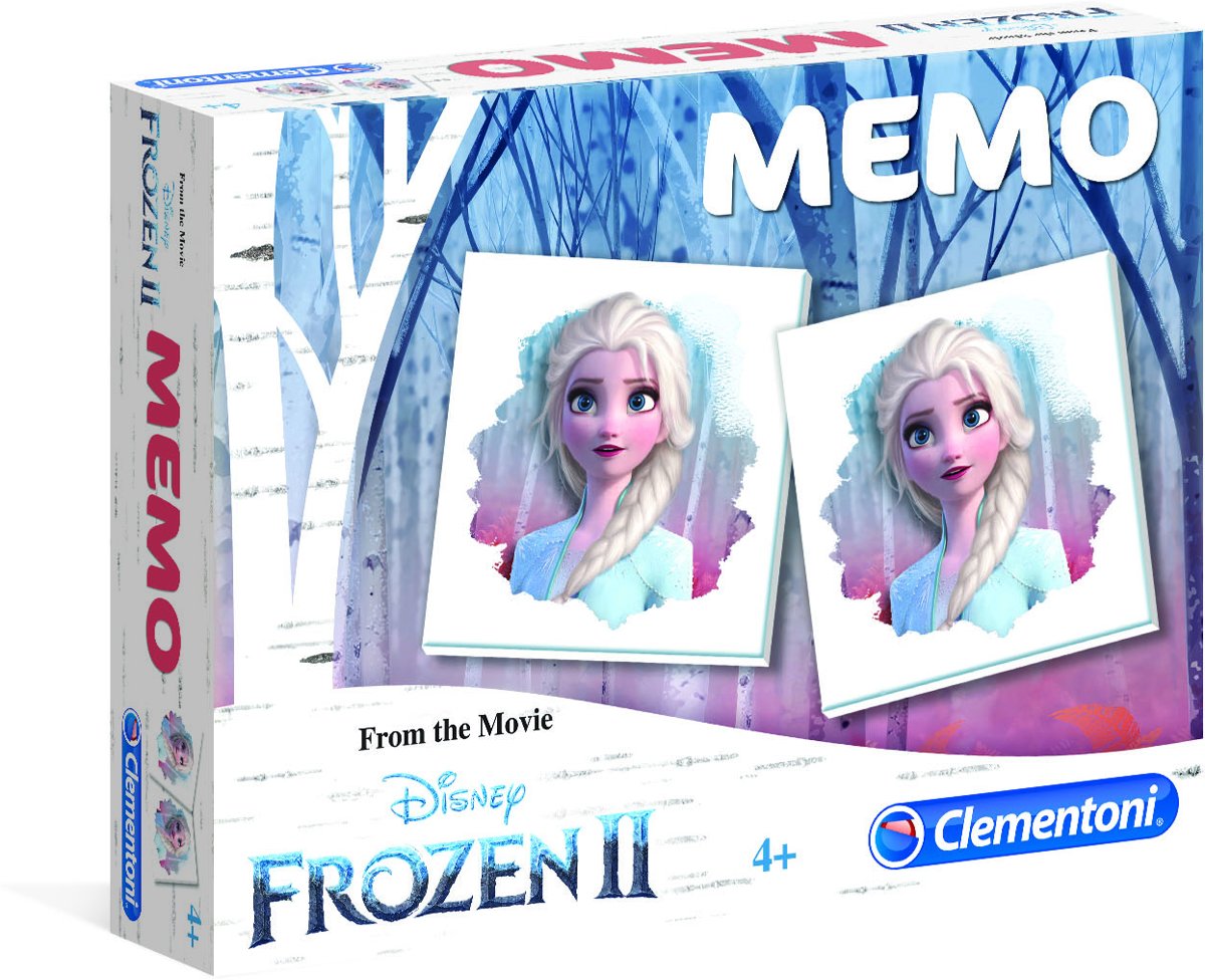   - Spel Memory Pocket - Disney Frozen 2 - Kaartspel