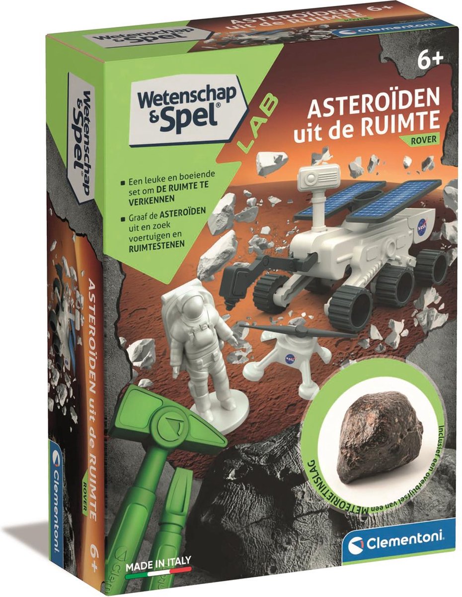 Clementoni - Wetenschap En Spel - Astroiden Uit De Ruimte